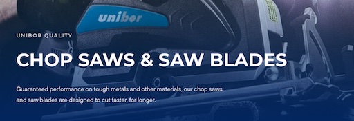 Chop Saws & Blades